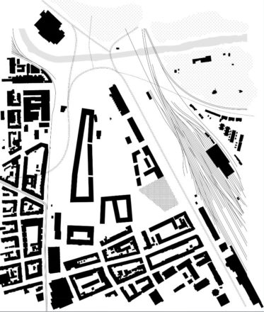 Erlenmatt Plan Masse Noir Blanc a-rr.