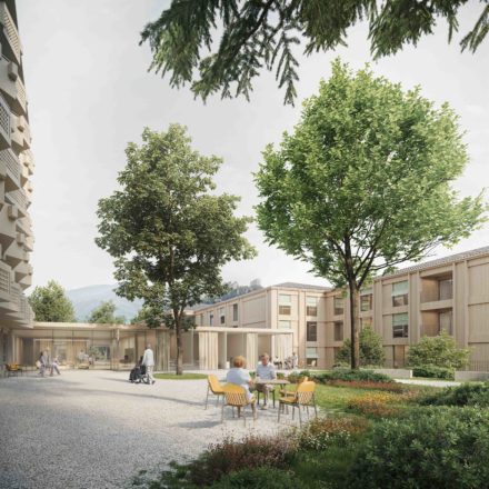 vue depuis l'extérieur